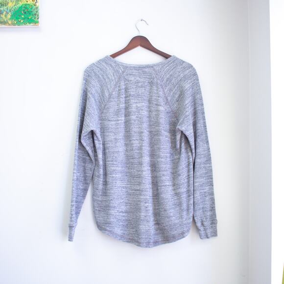 Lucky Brand Gray Henley Size Medium - Picture 2 of 6